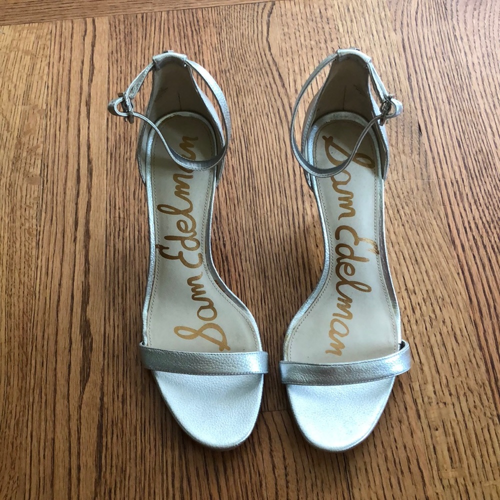 Sam Edelman Silver Heels